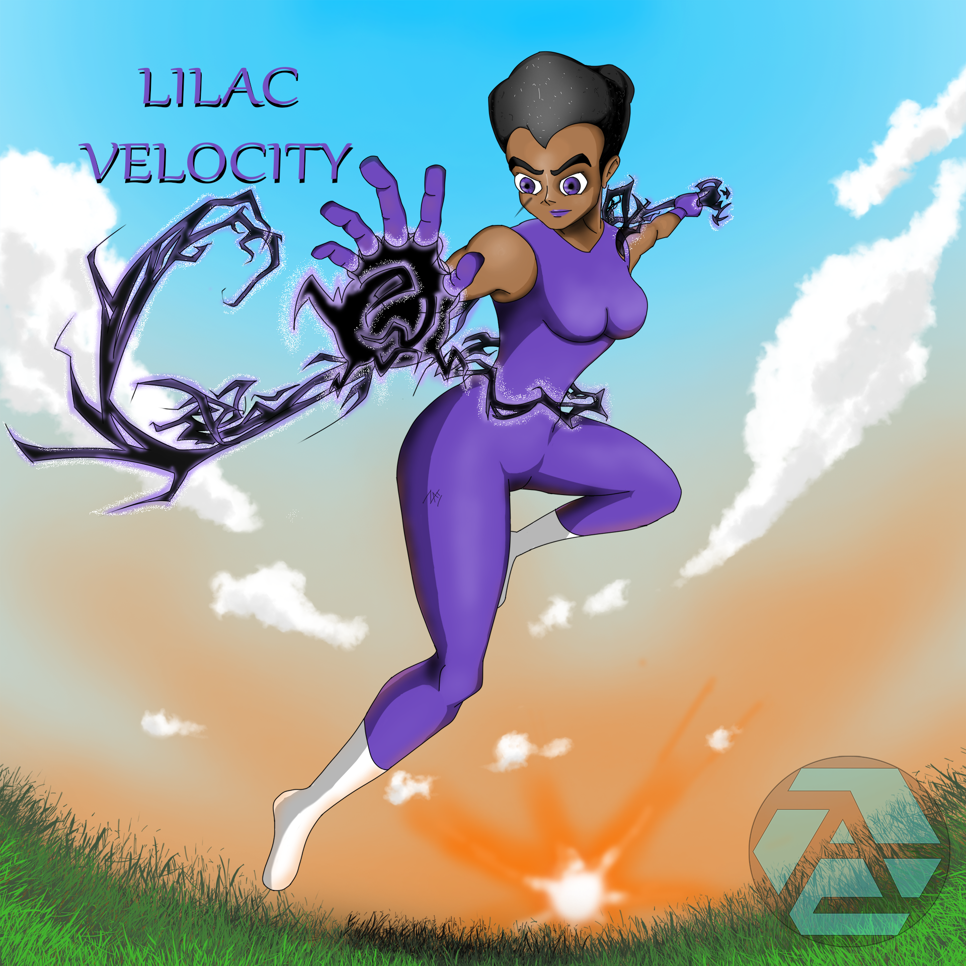 Digital Art - Lilac Velocity